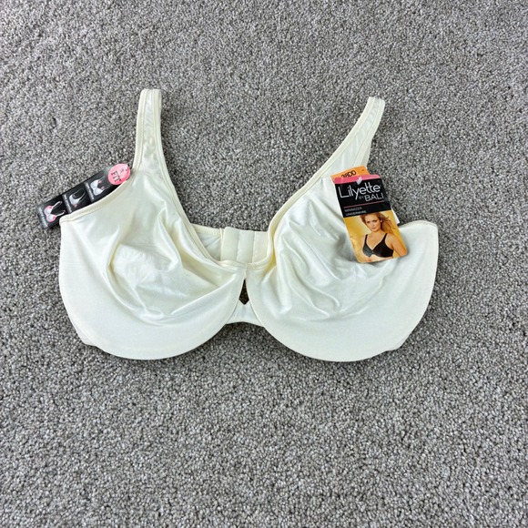 NWT Lilyette by Bali Minimizer Underwire Bra Style 0904 Natural Support 38DD NWT - Picture 1 of 7